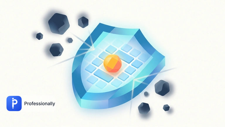 Abstract digital shield protecting data from shadow AI networks.