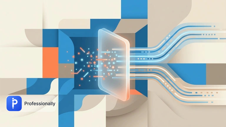 Abstract visualization of secure ephemeral data processing and boundary control